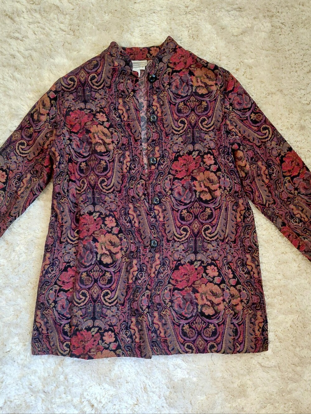 Vintage Coldwater Creek Tapestry Jacket